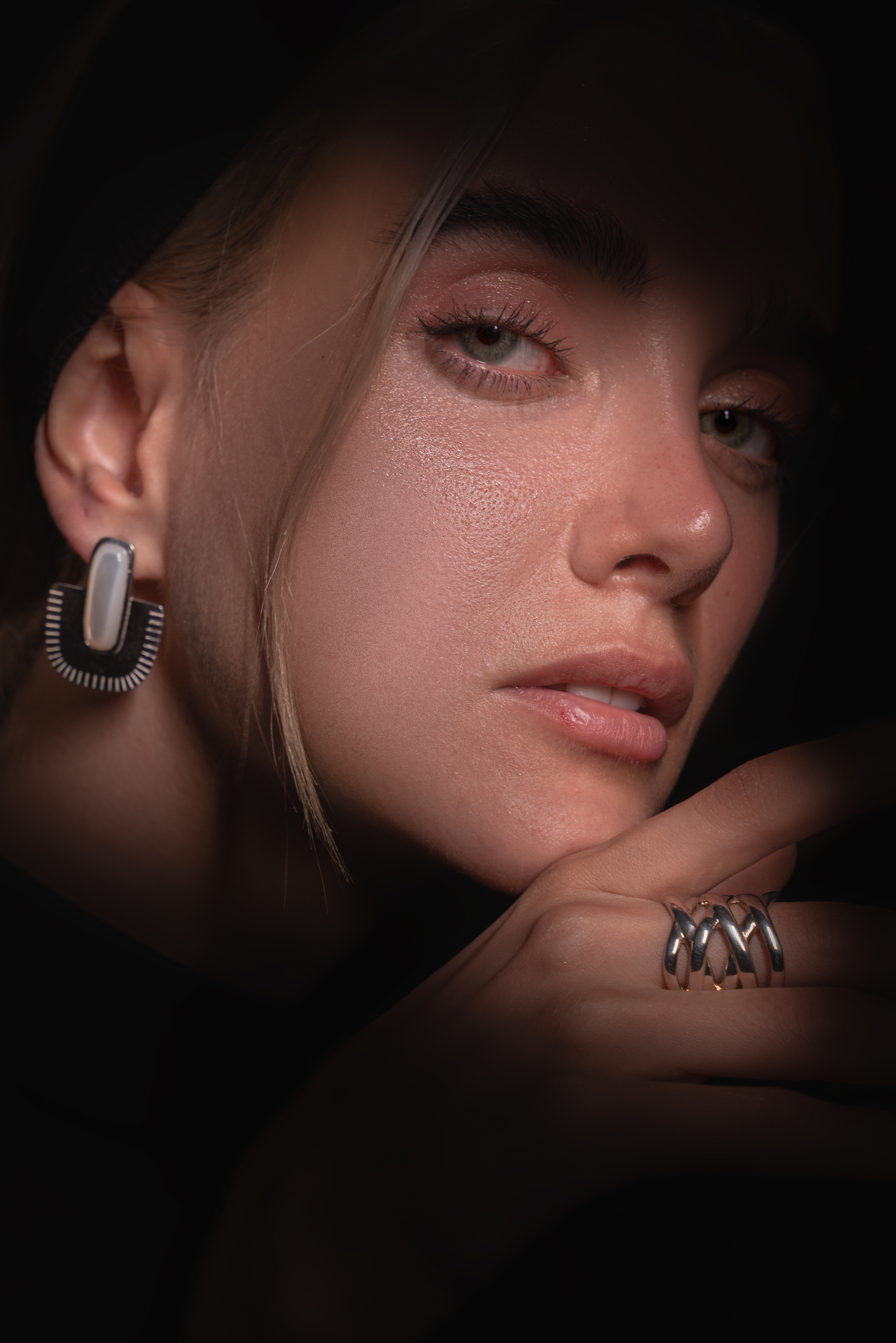 Silora silver — Jewelry Editorial project frame