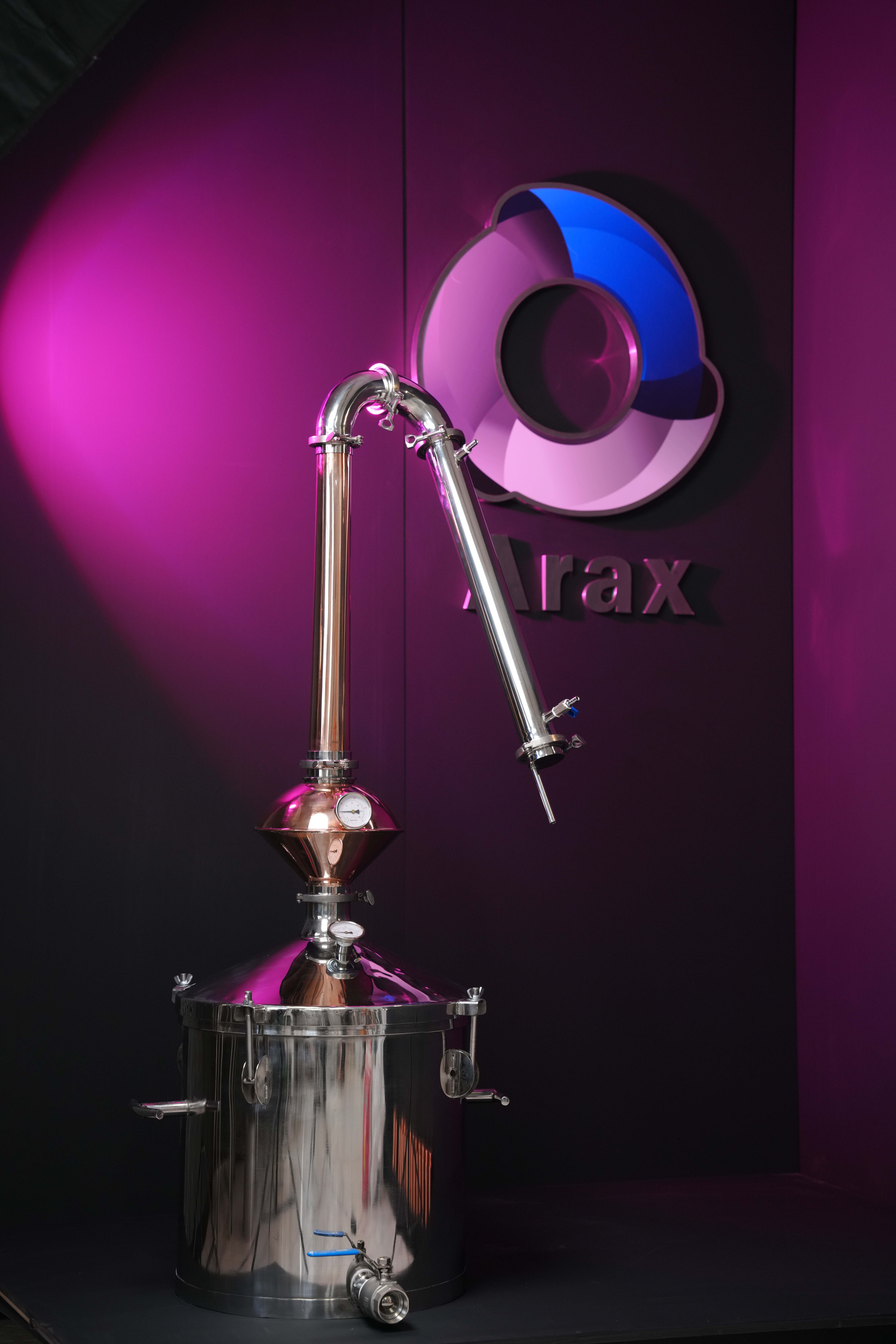 Arax Industrial — Distillation Machinery project frame