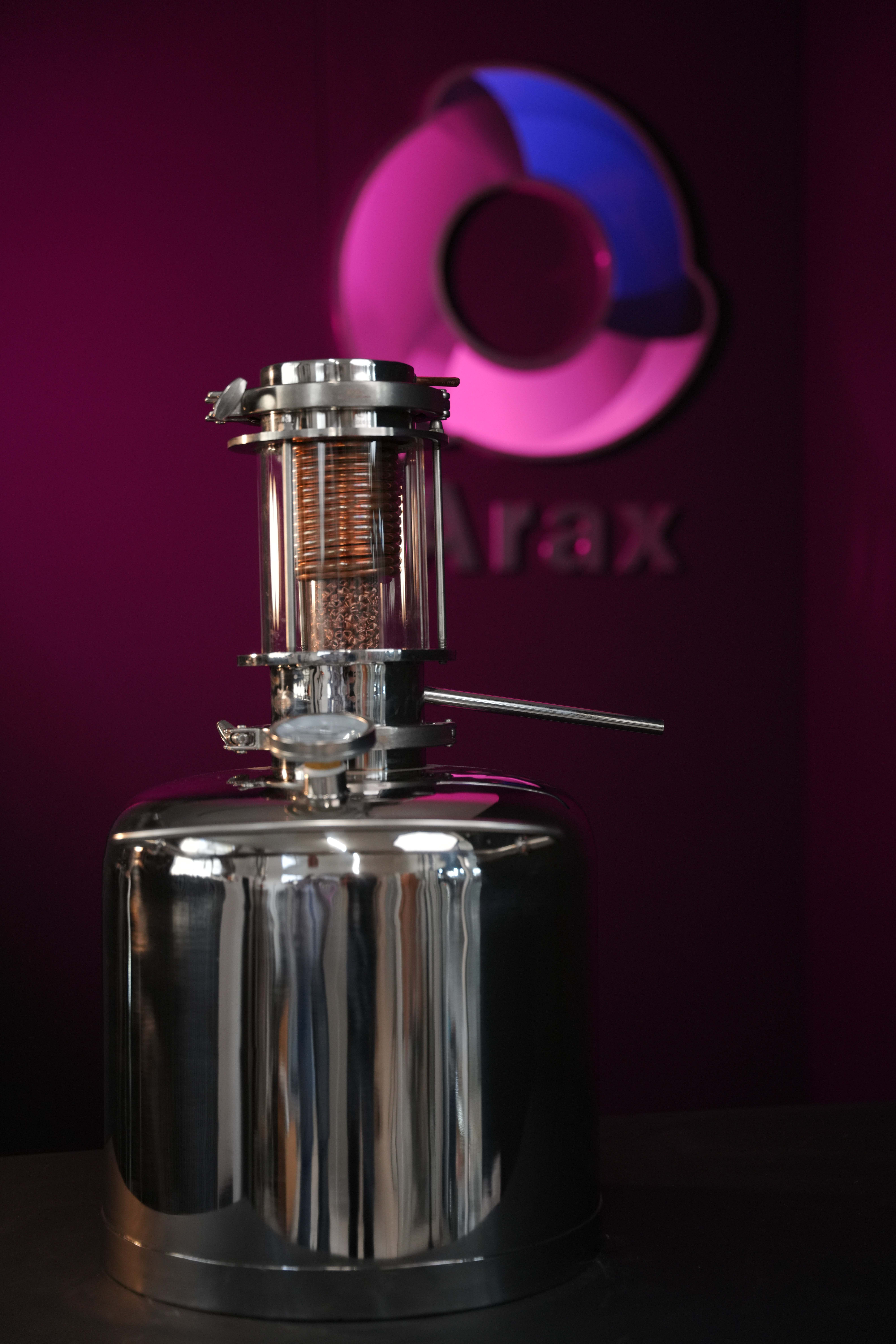 Arax Industrial — Distillation Machinery project frame