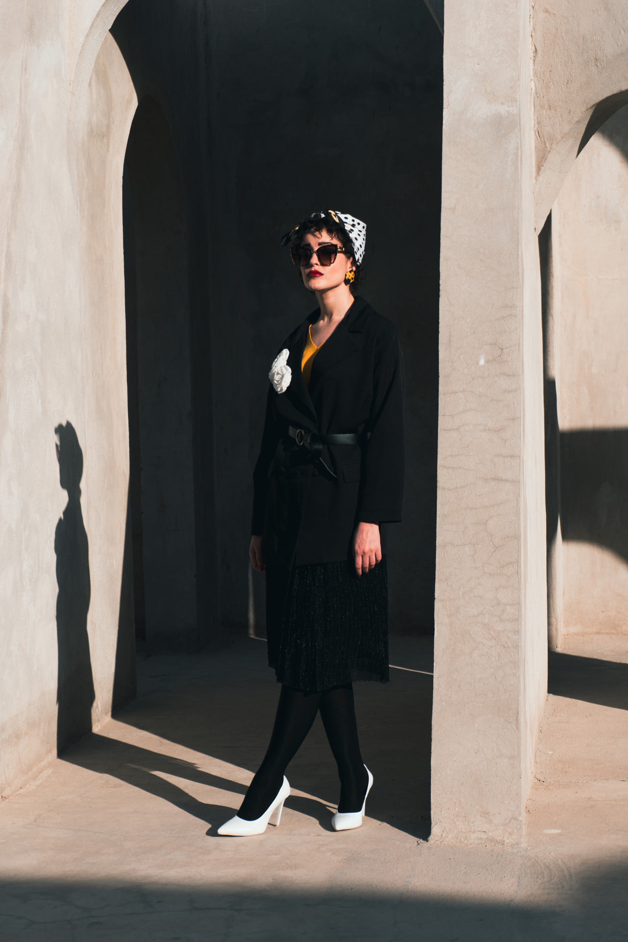 Architectural Light — Fashion Story project frame