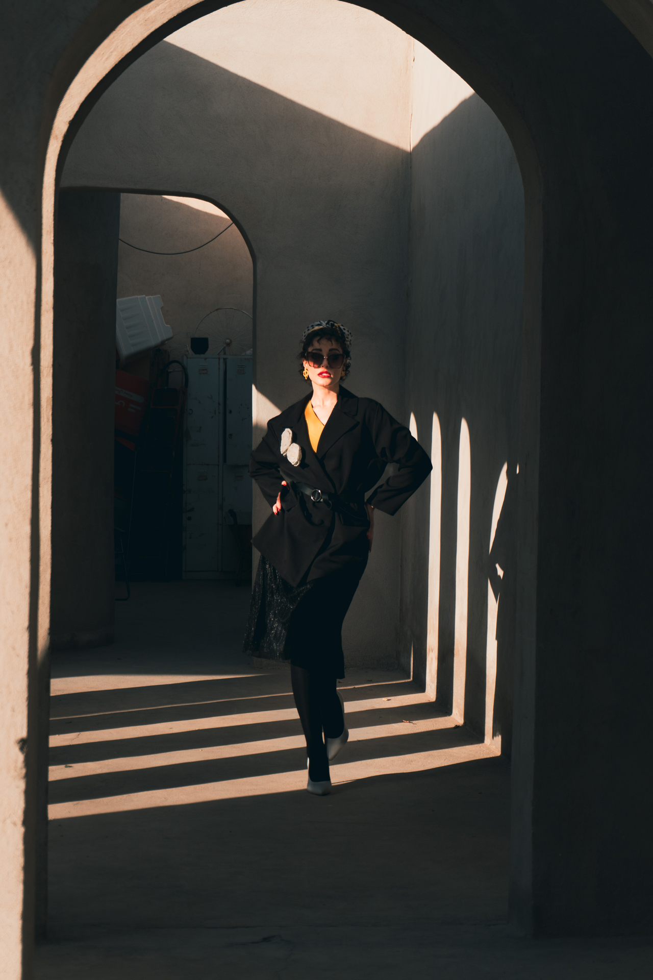 Architectural Light — Fashion Story project frame