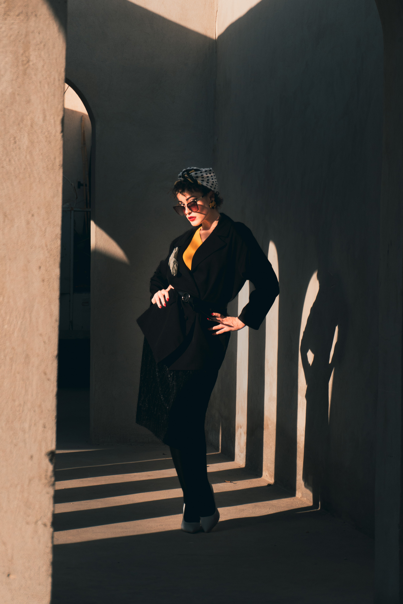 Architectural Light — Fashion Story project frame